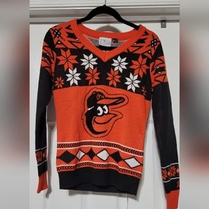 Baltimore Orioles "ugly" sweater